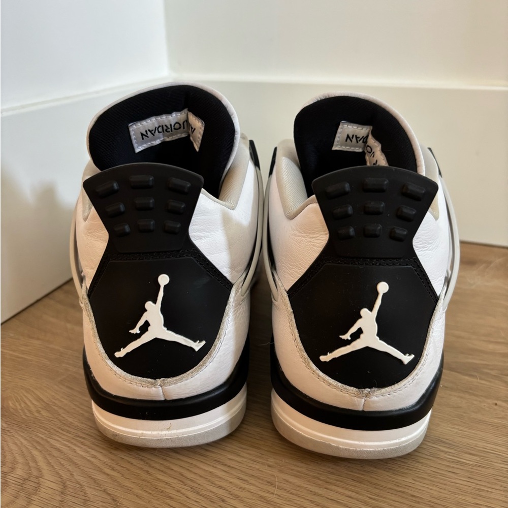 Nike Air Jordan 4 Military Black Size 9.5 - Picture 8 of 10